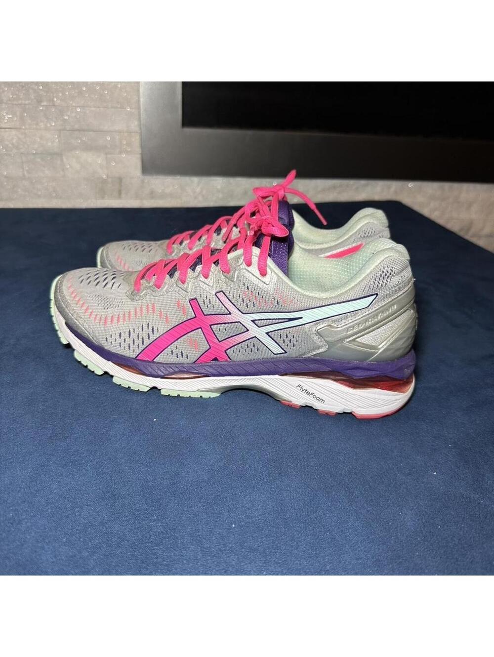 ASICS Women's Multi and Pink Trainer